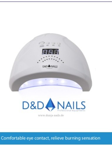 D&D Nails LED UV Lampe Sensor 48 Watt